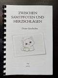 Ausfüllbuch Katze – Erinnerungsbuch für Katzenliebhaber blau