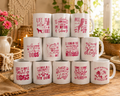 Hunde Sprüche Tasse in rosa – Wähle deinen Spruch