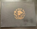 Leinwand „Dog Dad“ bronze