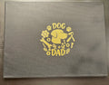 Leinwand „Dog Dad“ gold