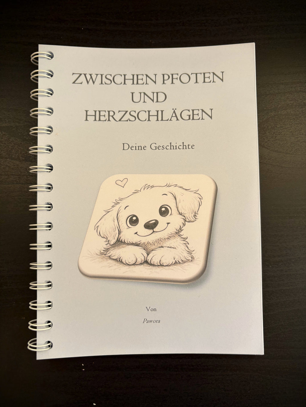 Ausfüllbuch Hund – Erinnerungsbuch für Hundeliebhaber blau (68 Seiten)